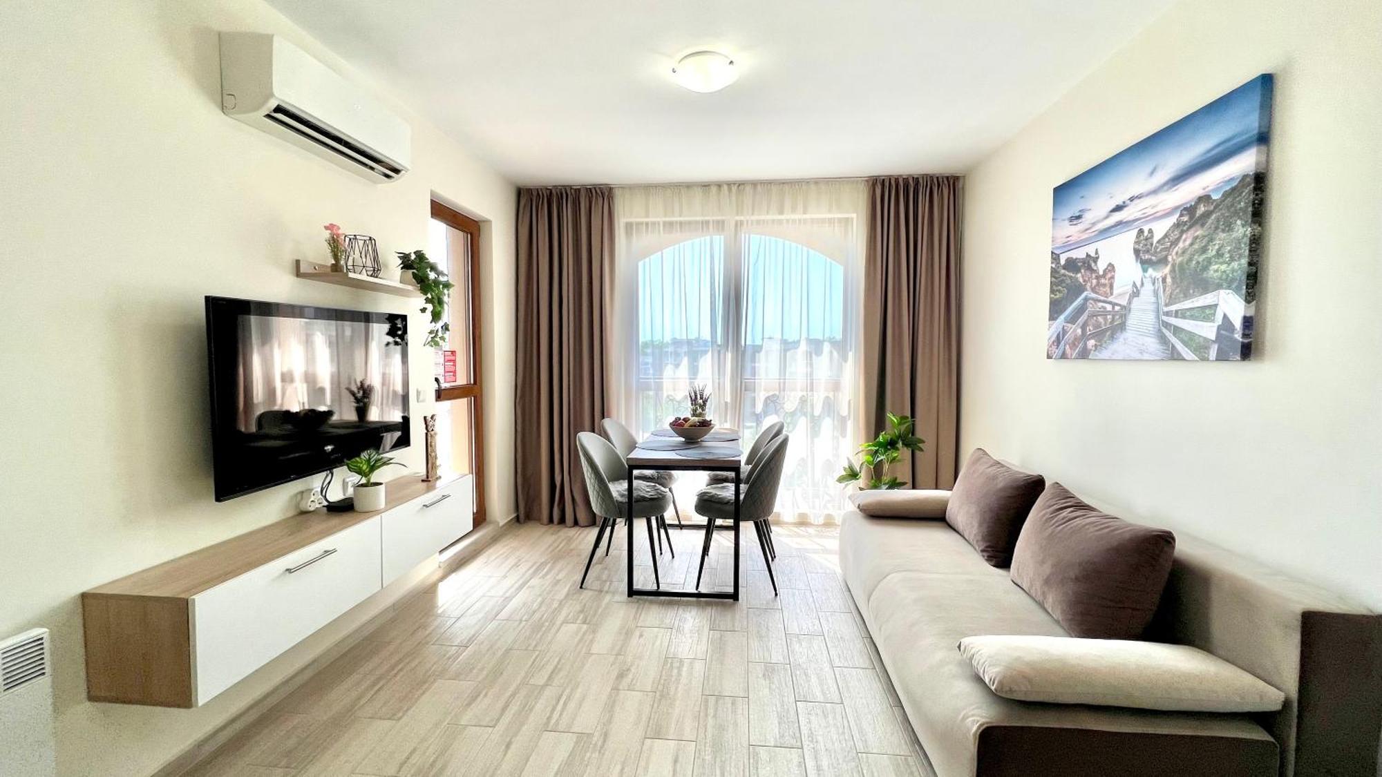 Attractive Family Apartment In Sunny Beach Cascadas Family Resort ภายนอก รูปภาพ