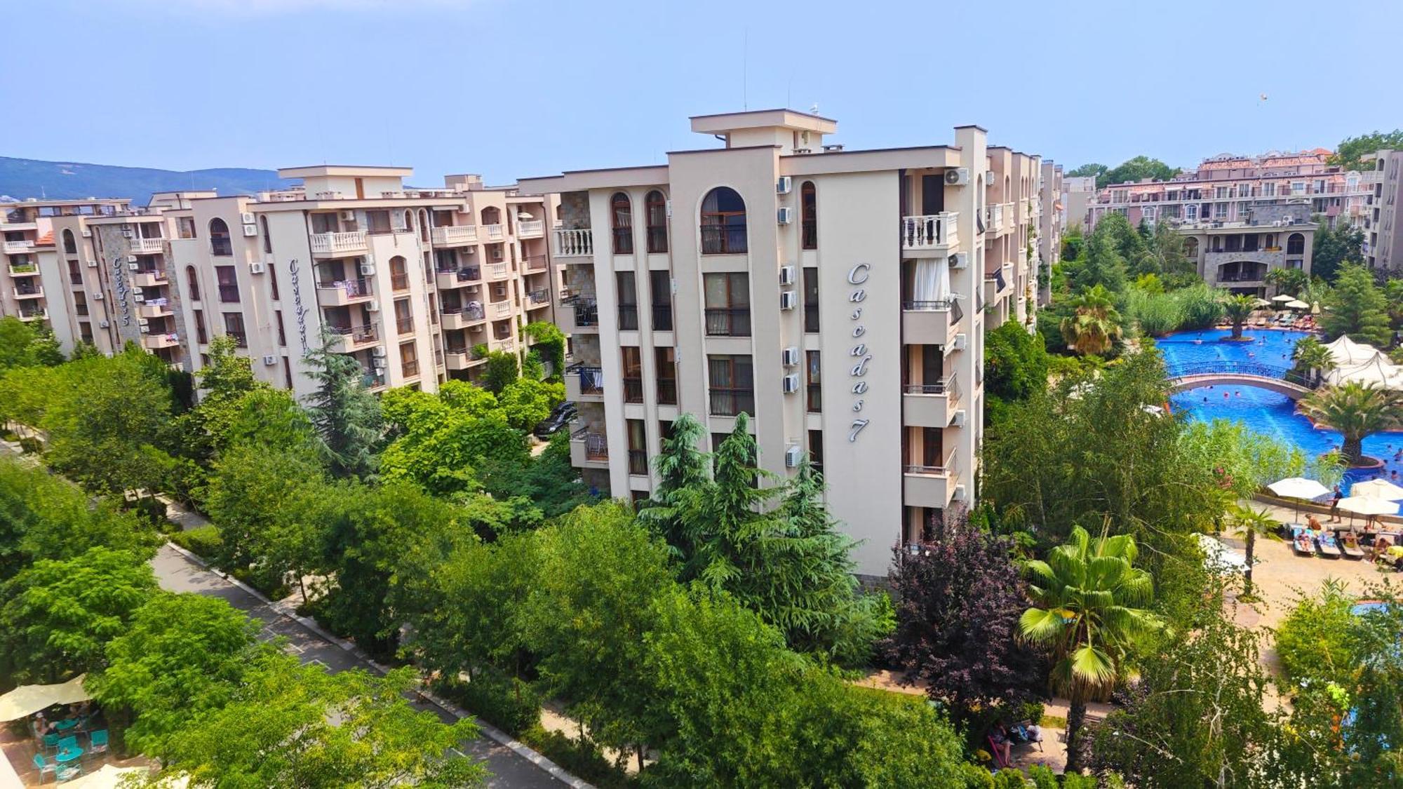 Attractive Family Apartment In Sunny Beach Cascadas Family Resort ภายนอก รูปภาพ