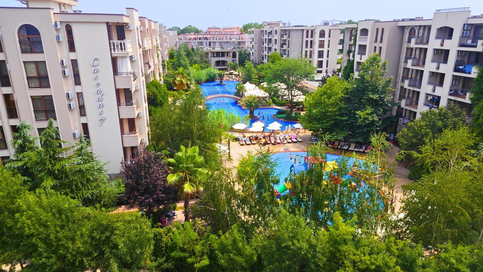 Attractive Family Apartment In Sunny Beach Cascadas Family Resort ภายนอก รูปภาพ