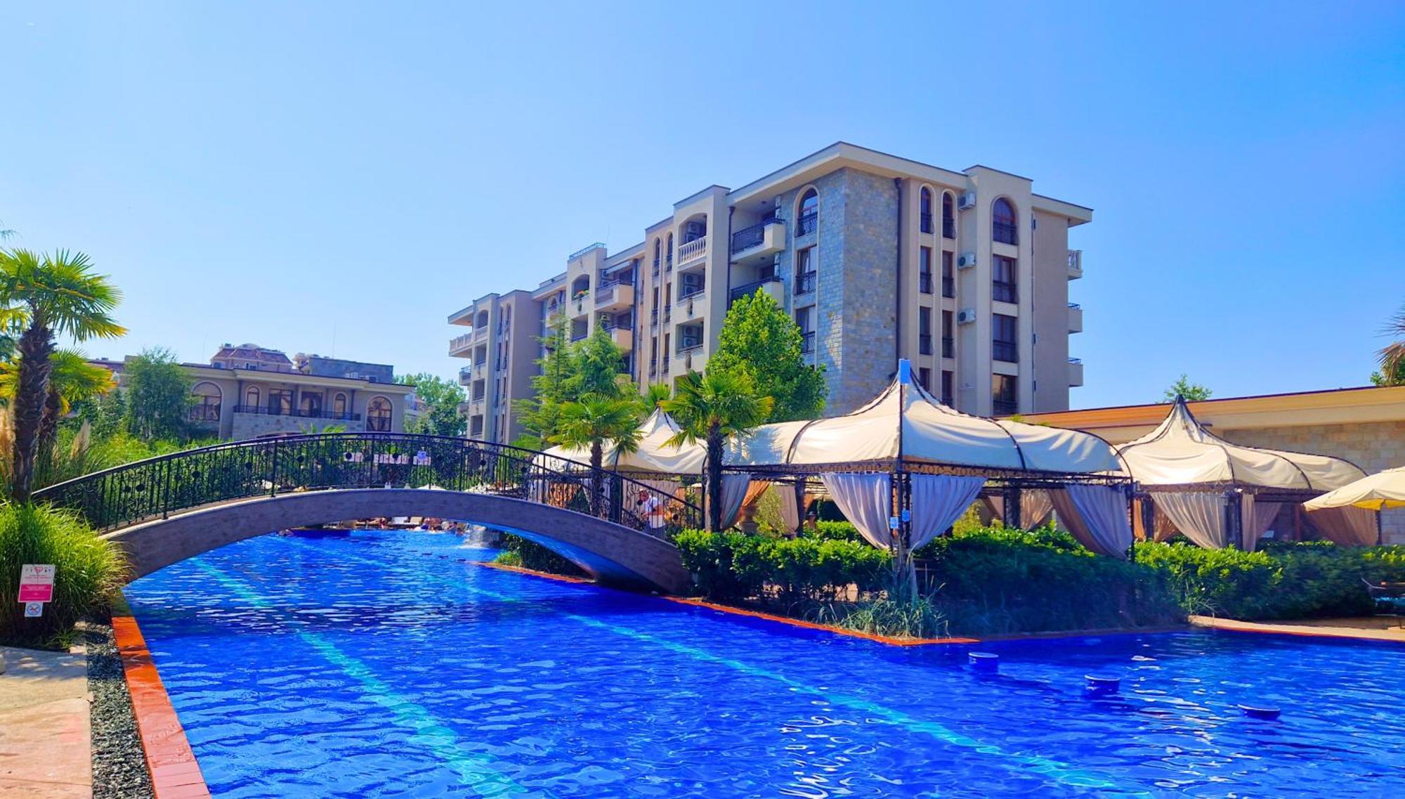 Attractive Family Apartment In Sunny Beach Cascadas Family Resort ภายนอก รูปภาพ